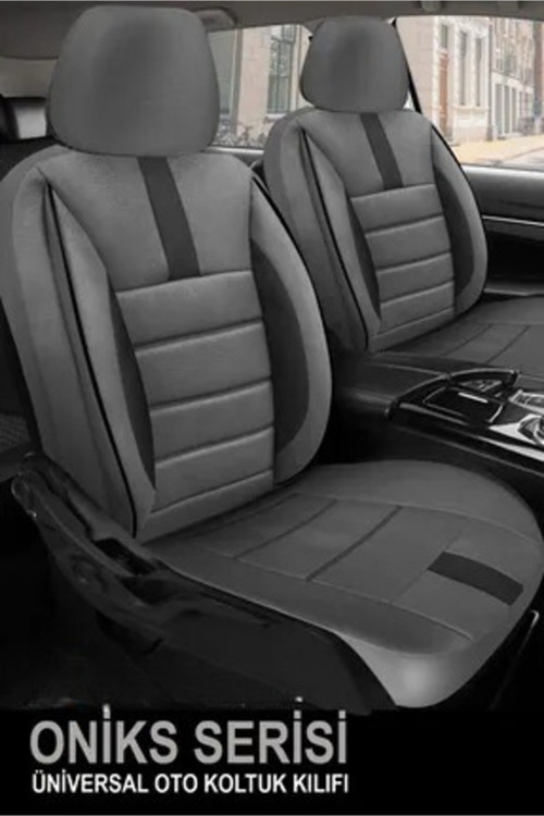 Mini Clubman (F54) One D 1.5 (116 Hp) Steptronic 2018 Uyumlu Tay Tüyü Oto Kılıfı Tam Set Gri