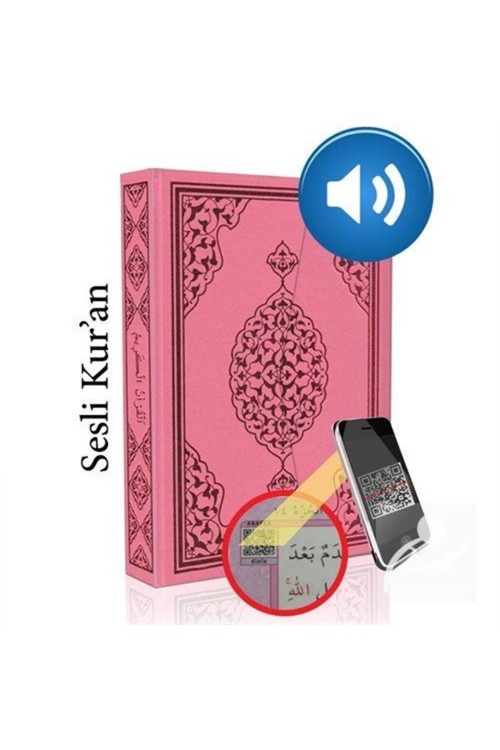 6532 Merve Yayınları Kur'An-I Kerim Bilgisayar Hatlı Pembe Renk Hafız Boy (Kur-An 039) Sesli Kur-An & Diyanet Mühürlüdür