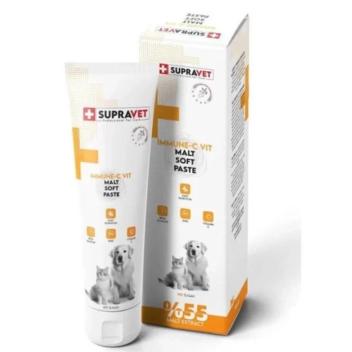 İmmune C Kedi ve Köpek Bağışıklık Güçlendirici Malt Paste 100 Gr