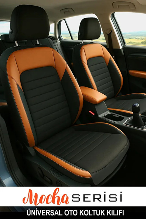 Volkswagen Caddy 2.0 Tdi Scr Bmt 102 Comfortline 2015 Uyumlu Tay Tüyü Moca Oto Kılıfı Tam Set Taba