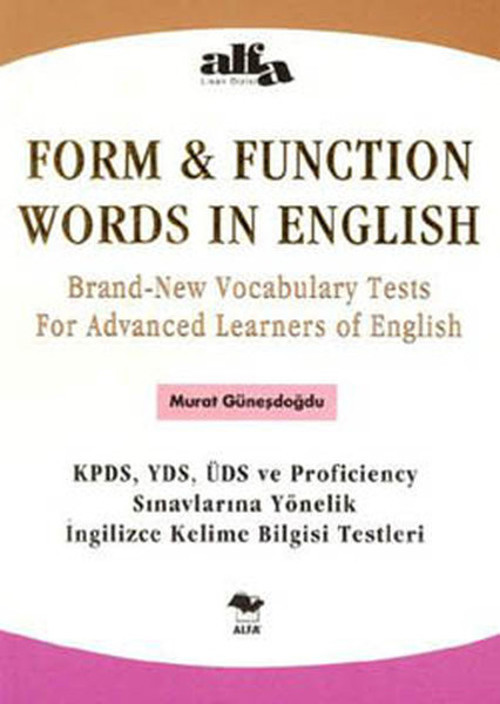 Form & Function Words In English