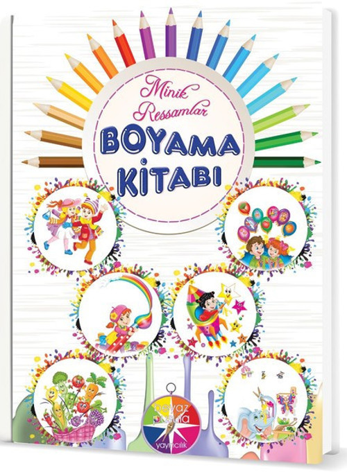 Minik Ressamlar Boyama Kitabı