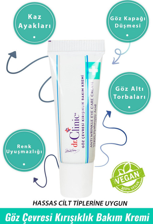 Göz Çevresi Kırışıklık Bakım Kremi 15 ml