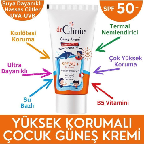 Güneş Koruyucu Çocuk Kremi Spf 50 50ml