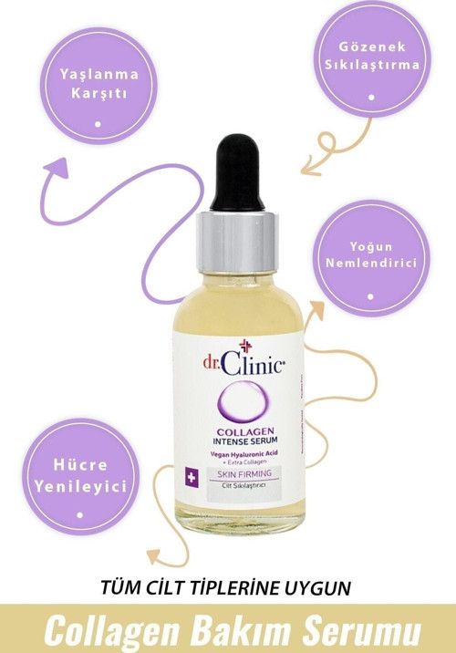 Kolajenli Cilt Sıkılaştırıcı Leke Serumu 30 ml