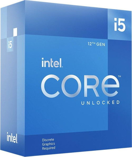 CORE i5 12600KF 20MB 10çekirdekli VGA YOK 1700p 125w Kutulu+Fansız
