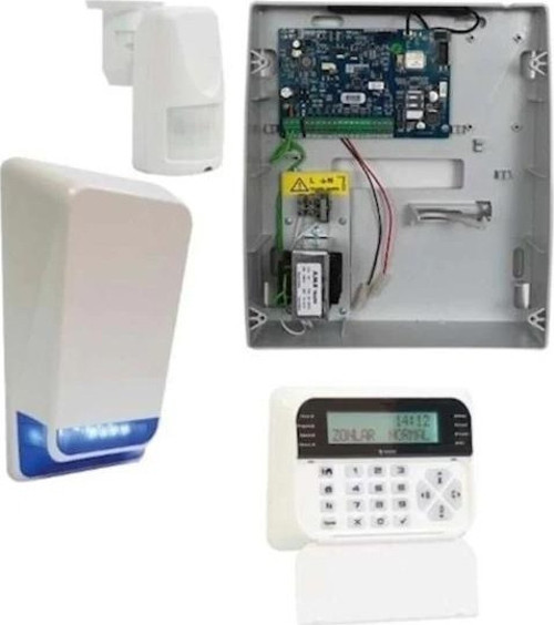 TSP-5334LCD Ethernet/Network Kablolu Alarm Seti (AKÜSÜZ)