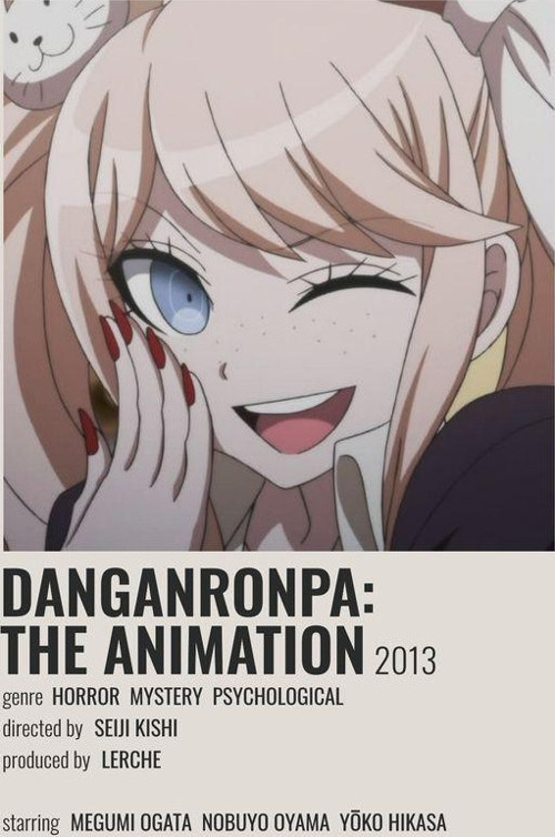 Danganronpa Ahşap Poster 20x30