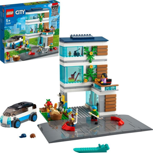 City Aile Evi 60291 Yapım Seti; Çocuklar İçin Oyuncak (388 Parça)