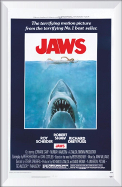 Javs Sinema Afişi Çerçeve Görünümlü Retro Ahşap Poster 20x30