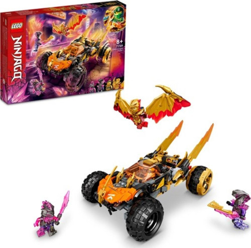 Ninjago Cole'un Ejderha Jipi 71769 - 8 Yaş ve Üzeri İçin Oyuncak Yapım Seti (384 Parça)