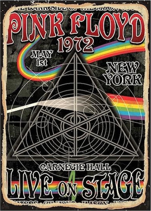 Pink Floyd Ahşap Poster 20x30
