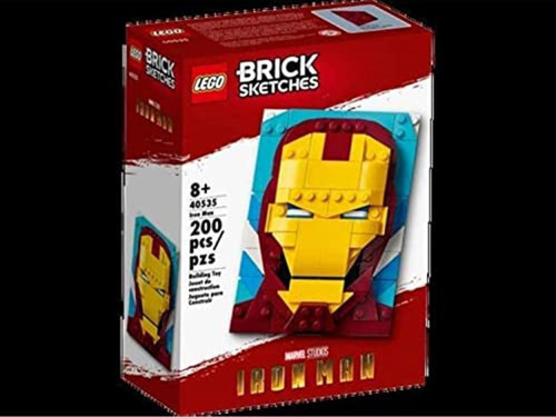 40535 Brick Sketches Iron Man