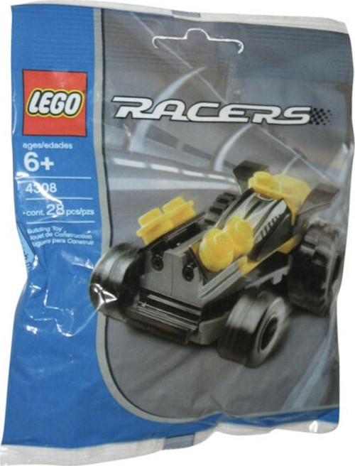 Racers 4308 Yellow Racer Mini Araba Polybag (28 Parça)