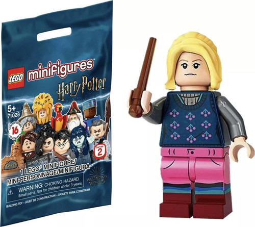 Harry Potter Minifigür Seri 2 71028 - 5 Luna Lovegood Minifigür