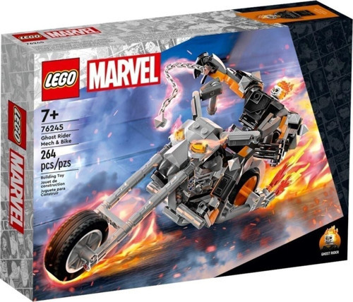 Marvel JFF Game Ghost Rider Robotu Ve Motosikleti