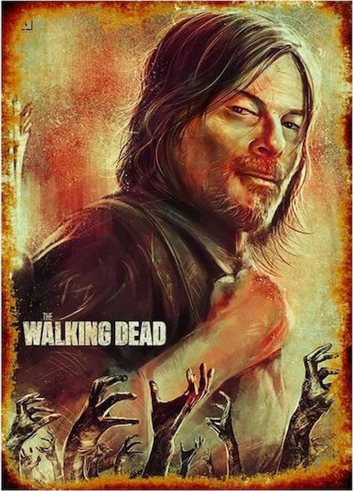The Walking Dead40 Ahşap Poster 20x30