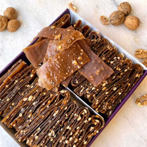 Cevizli Pestil Ev Yapımı Şekersiz Doğal 250 Gr