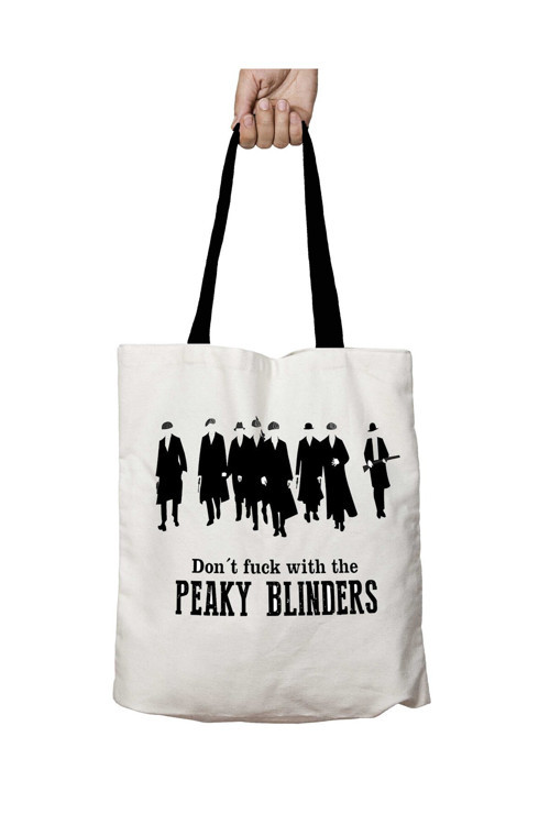 Art hedi̇ye Siyah Kulplu Don t FUck With The Peaky Blinders Yıkanabilir Okul Omuz Çanta