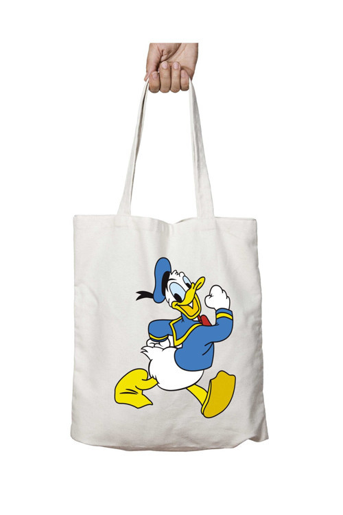 Art hedi̇ye Donald Duck PNG Picture iki Taraf Kalıcı Yıkanabilir Okul Plaj Omuz Bez Çanta