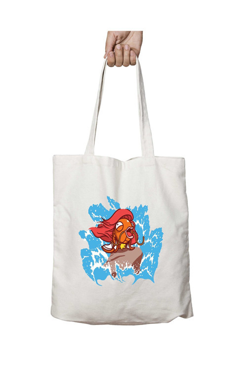 Art hedi̇ye Pokemon Magikarp Part Of The Pokeworld iki Tarafı Kalıcı Baskılı Yıkanabilir Çanta