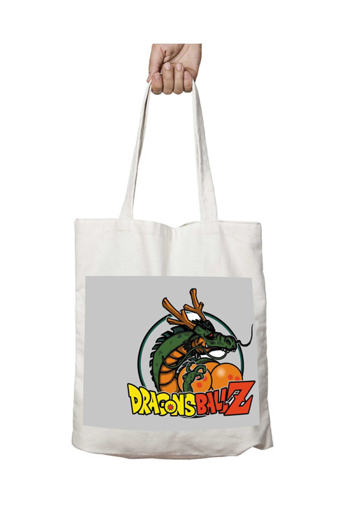 Art hedi̇ye Dragons Ballz Dragon Ball Z iki Tarafı Kalıcı Baskılı Yıkanabilir Okul Plaj Omuz Bez Çantası