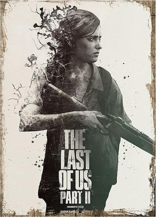 The Last Of Us PIı4 Ahşap Poster 20x30