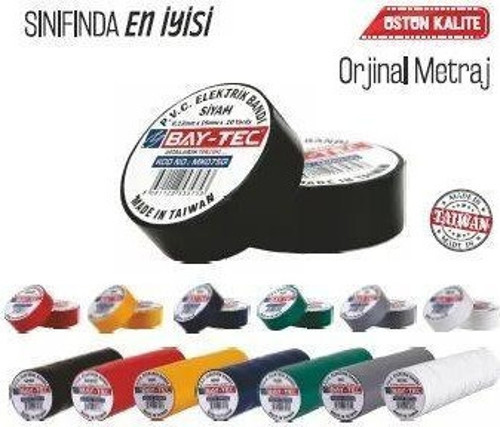 Mk0750 Siyah 10lu Elektrik Bandı