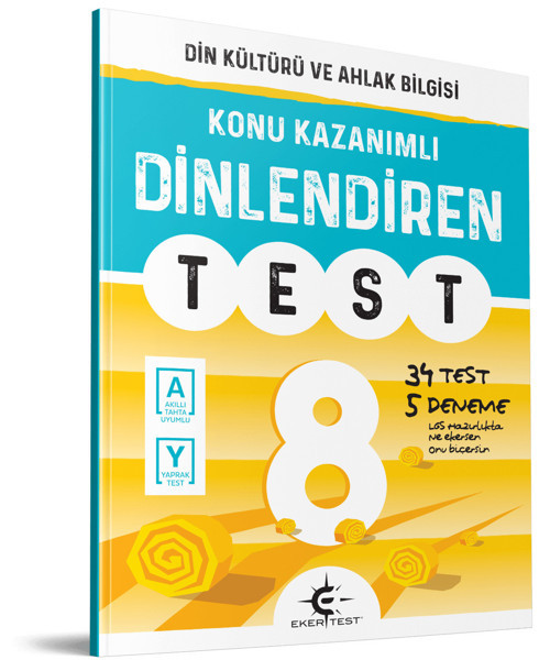 Eker Test Yayınları 8. Sınıf Din Kültürü Dinlendiren Test