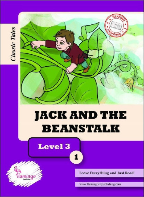 Jack And The Beanstalk English Level 3-1 (A2) - Kolektif - Flamingo Publishing