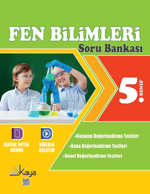 Kaya Yayınları 5. Sınıf Fen Bilimleri Soru Bankası