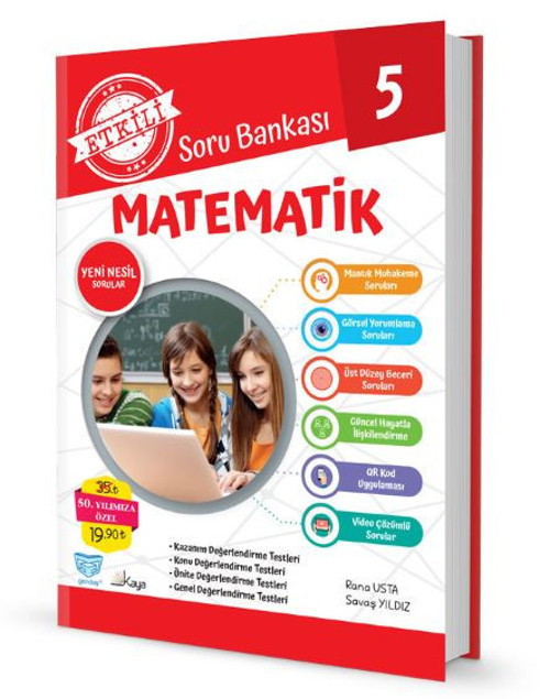 Kaya Yayınları 5. Sınıf Matematik Soru Bankası