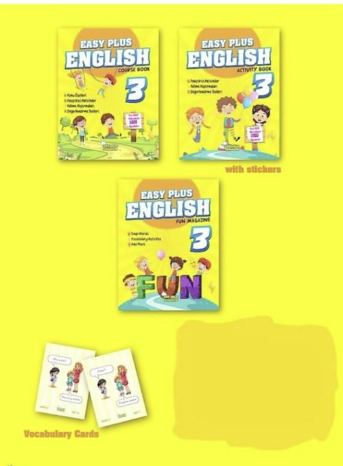 Sm Plus Publishing Yayınları 3. Sınıf Easy Plus English Set
