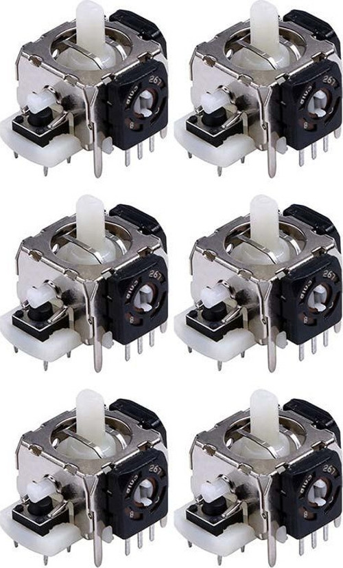 6 ADET XBOX 360 Analog Motor Joystick XBOX 360 Kol Tamiri İçin Yedek Parça