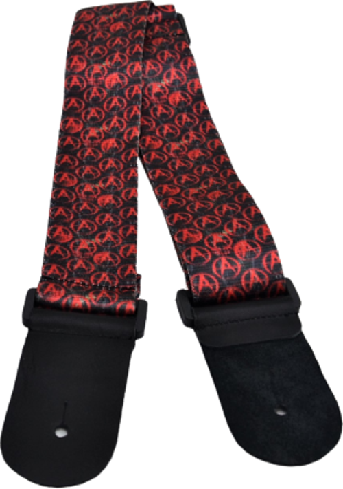 A132 GİTAR ASKISI RED ANARCHY