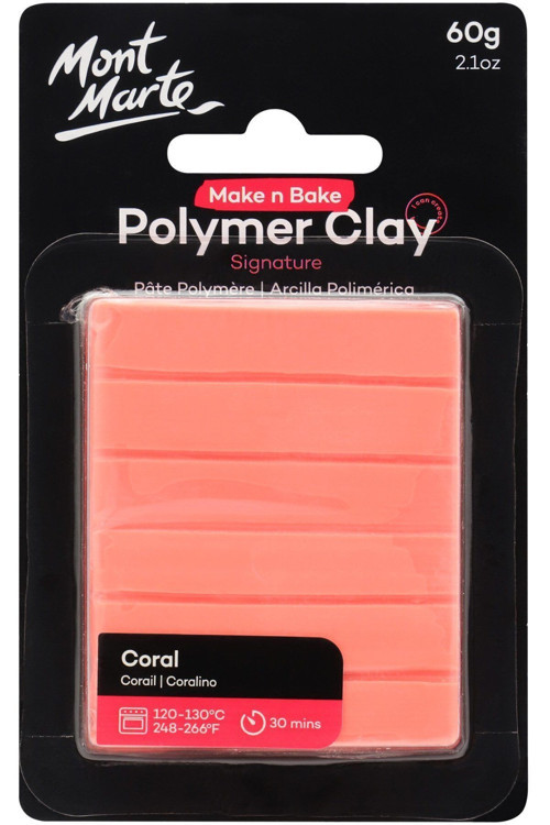 Make n Bake Polimer Kil Signature 60g - Coral