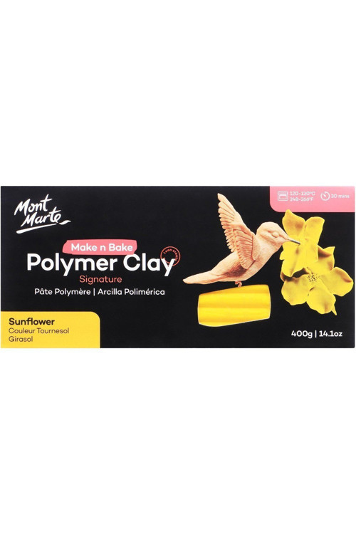 MM Make n Bake Polimer Kil Signature 400g - Sunflower