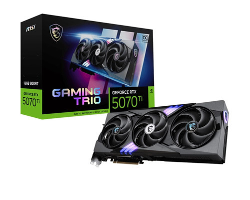 RTX 5070 TI 16G Gaming Trio OC G507T-16GTC 256 Bit GDDR7 16 GB Ekran Kartı