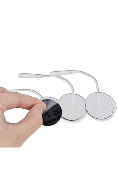 ̇ Yuvarlak Elektrot 3.2*3.2 Cm Ems Tens Cihazı Pin Girişli Elektrod , 5 Paket = 20 Adet