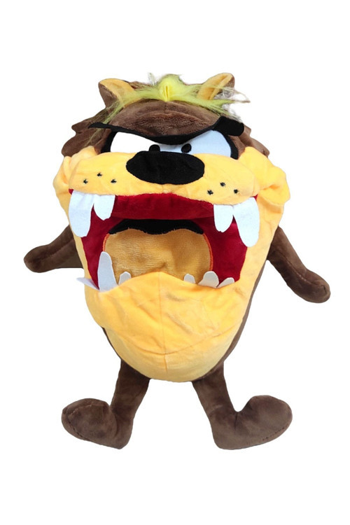 Tazmanya Canavarı Oyun Ve Uyku Arkadaşı Peluş Looney Tunes Oyuncak 35 Cm.