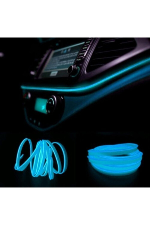 Ip Neon - Ip Neon Led Buz Mavisi 2 Metre - Araç Içi Ip Neon Led - Torpido Ip Led - Torpido Led