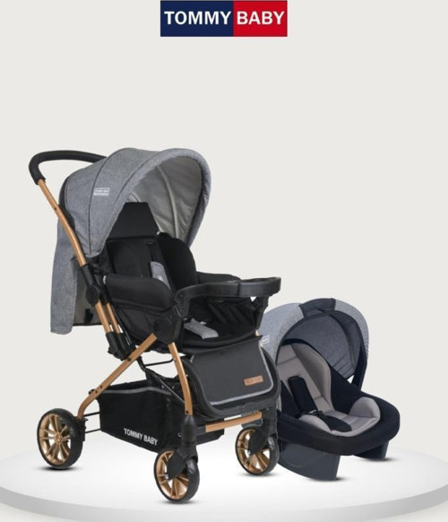 Tb-980 Gold Travel Çift Yön Seyahat Sistem Bebek Arabası Puset