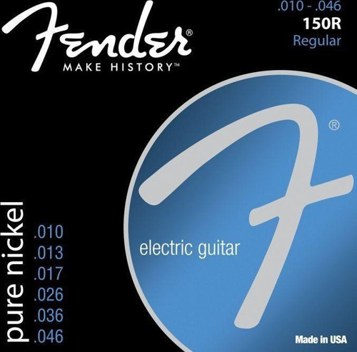 0730150406 FENDER 150R ELEKTRO GİTAR TELİ 010-046 REGULAR