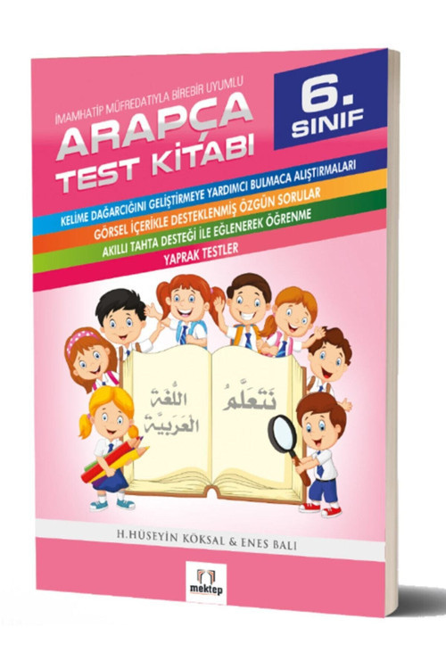 Mektep Yayınları 6. Sınıf Arapça Test Kitabı Imam Hatip Lisesi Müfredatıyla Birebir Uyumlu