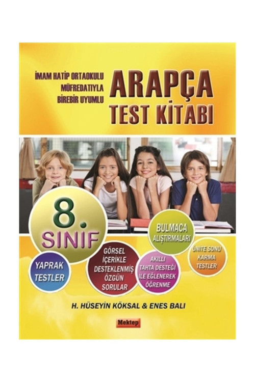 Mektep Yayınları 8. Sınıf Arapça Test Kitabı