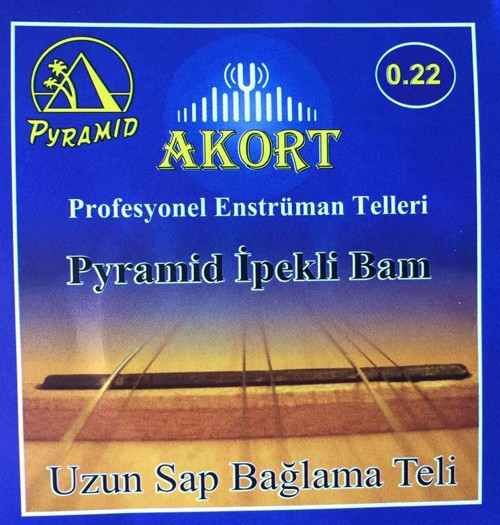 0.22 PYRAMİD DİVAN BAĞLAMA TELİ UZUN SAP - BAMBAMSIZ
