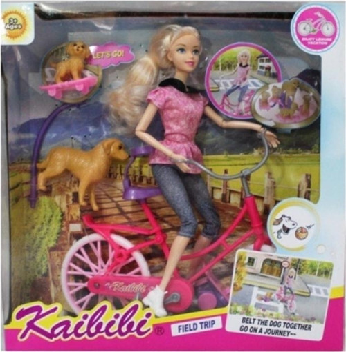 Kaibibi Bisikletli Kaykaylı Köpekli Set