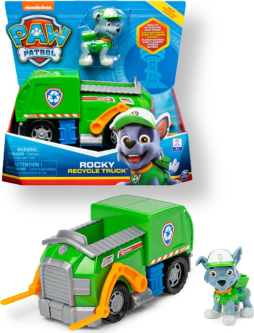 Rocky' nin Koleksiyon Figürlü Geri Dönüşüm Kamyonu Aracı SPM-6052310