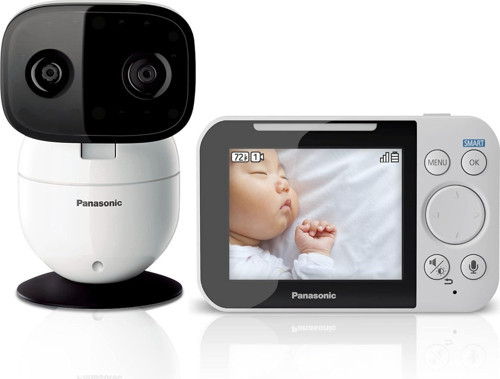 Bebek Monitörü Kameralı ve Sesli - KX-HN4001W Siyah/Beyaz