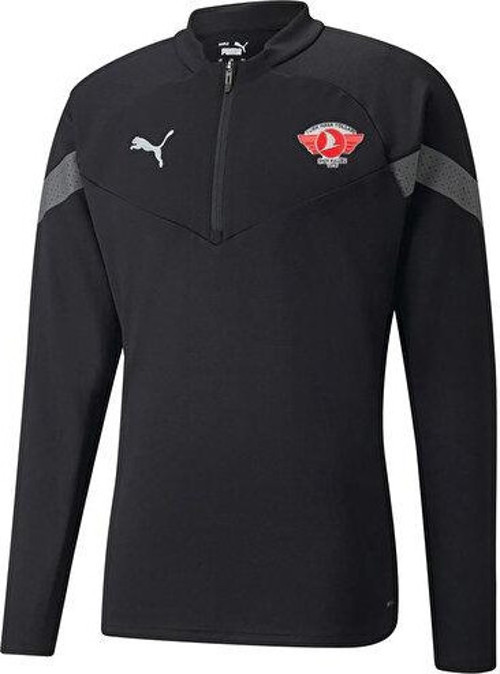 Turk Hava Yolları Ceket Türk Hava Yolları Erkek Futbol Antrenman Uzun Kollu Üst THY-65737503 Siyah